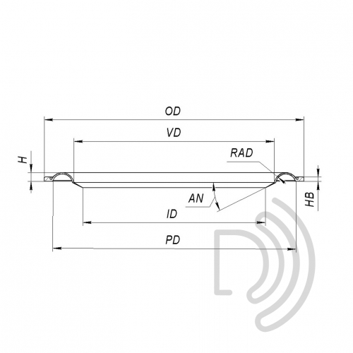 Подвес Р125-4TР / 104 - 87 / Panasonic AFD фото 2